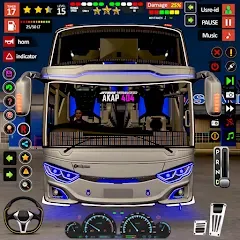 Скачать взлом Public Coach Bus Driving Game (Паблик Коуч Бас Драйвинг Гейм)  [МОД Бесконечные деньги] - последняя версия apk на Андроид