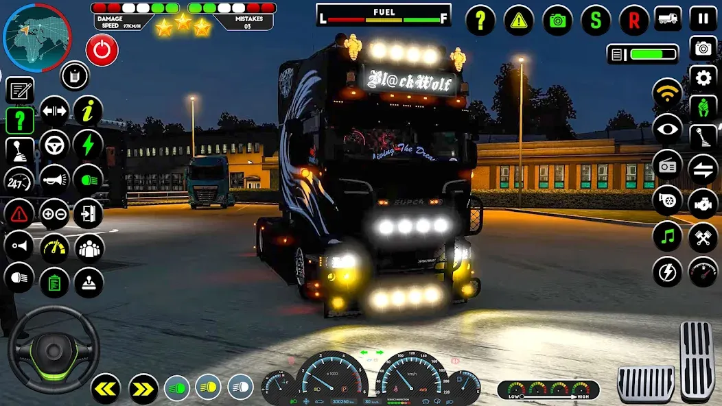 Truck Driving Euro Truck Game  [МОД Mega Pack] Screenshot 1