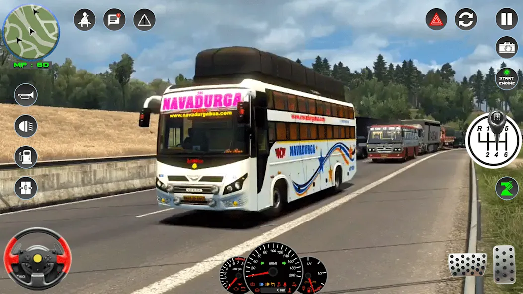 City Bus Driving: Bus Games 3D  [МОД Unlocked] Screenshot 3