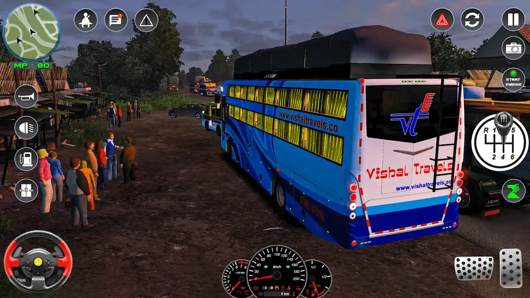 City Bus Driving: Bus Games 3D  [МОД Unlocked] Screenshot 4