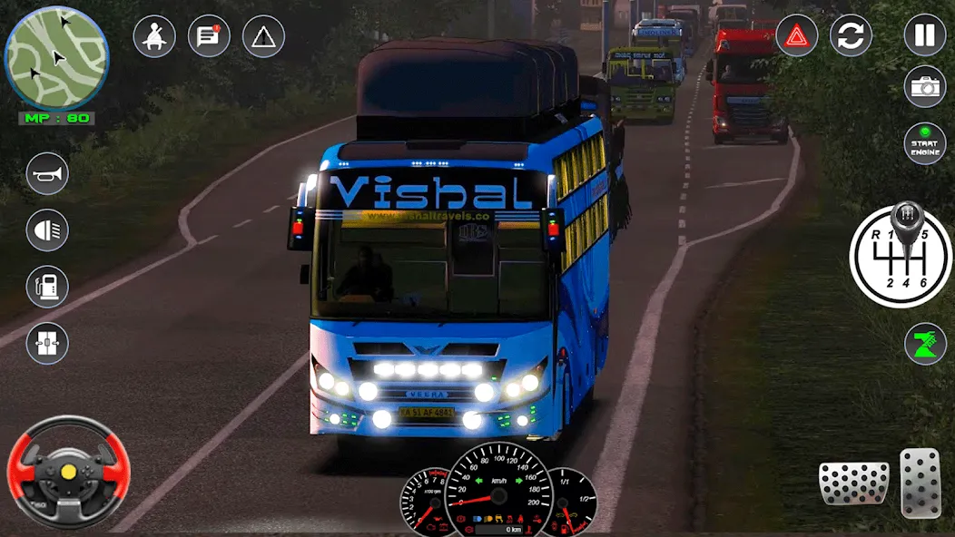 City Bus Driving: Bus Games 3D  [МОД Unlocked] Screenshot 5