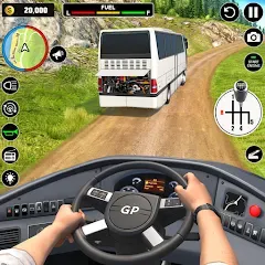 Скачать взломанную Offroad Bus Simulator Bus Game (Оффроуд Автобус Симулятор Игра)  [МОД Все открыто] - полная версия apk на Андроид