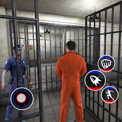 Взломанная Prison Escape- Jail Break Game (Побег из тюрьмы 3D)  [МОД Все открыто] - стабильная версия apk на Андроид