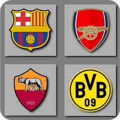 Скачать взломанную Guess the Soccer Logo Quiz  [МОД Все открыто] - последняя версия apk на Андроид