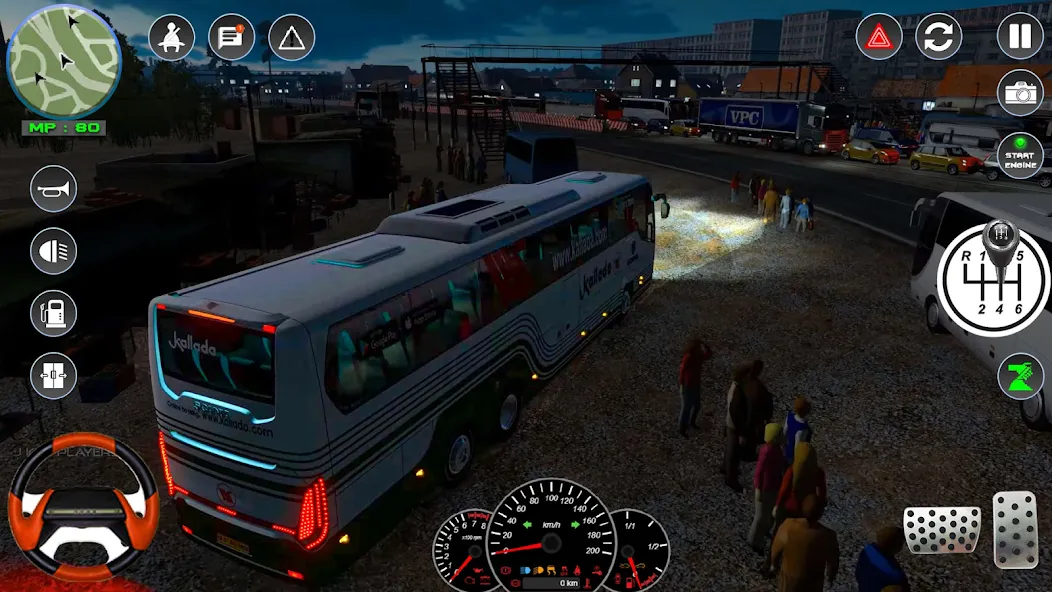 Bus Simulator 2023 - City Bus  [МОД Все открыто] Screenshot 1