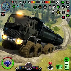 Взломанная Offroad Mud Truck Simulator 3D  [МОД Unlocked] - полная версия apk на Андроид