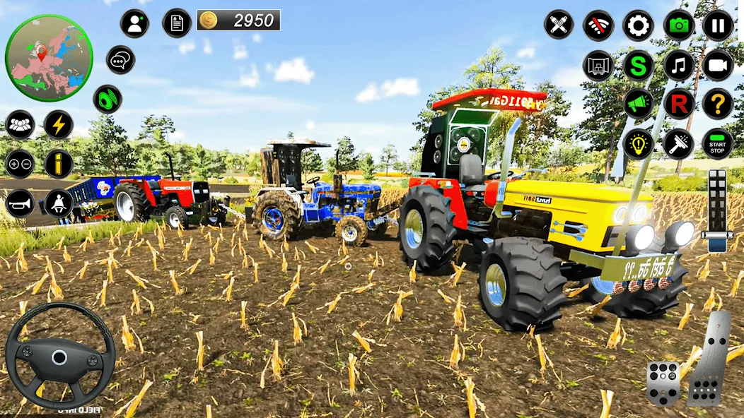 Real Farmer Tractor Drive Game (Фармер Трактор 3Д Фермерские Игры)  [МОД Unlocked] Screenshot 4