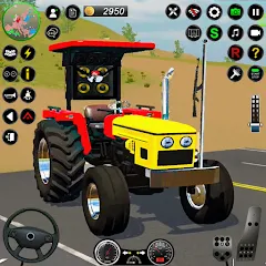 Взломанная Real Farmer Tractor Drive Game (Фармер Трактор 3Д Фермерские Игры)  [МОД Unlocked] - стабильная версия apk на Андроид