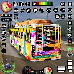 Взломанная Real Passenger Bus Driving Sim  [МОД Много монет] - полная версия apk на Андроид