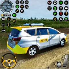 Взломанная City Taxi Games Taxi Simulator (Русские такси игры на автомобилях)  [МОД Бесконечные монеты] - полная версия apk на Андроид