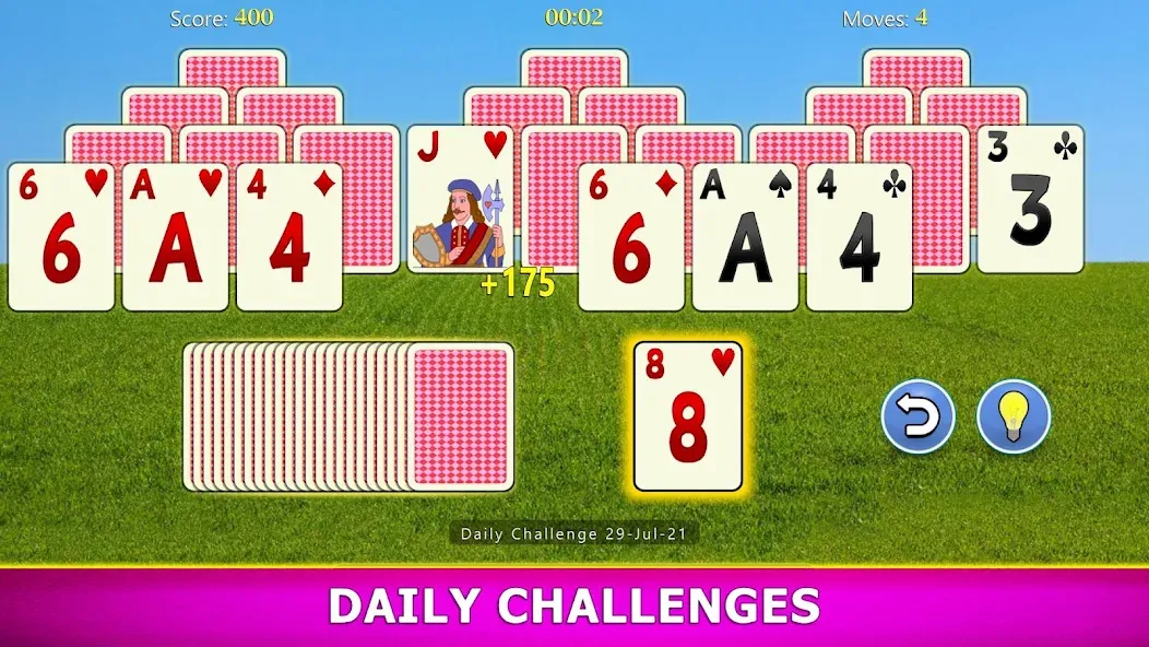 TriPeaks Solitaire Mobile  [МОД Unlimited Money] Screenshot 5