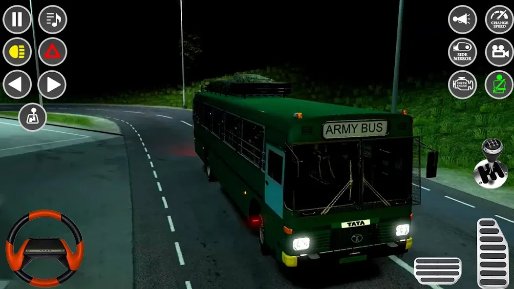 US Military Coach Simulator 3D  [МОД Unlimited Money] Screenshot 5