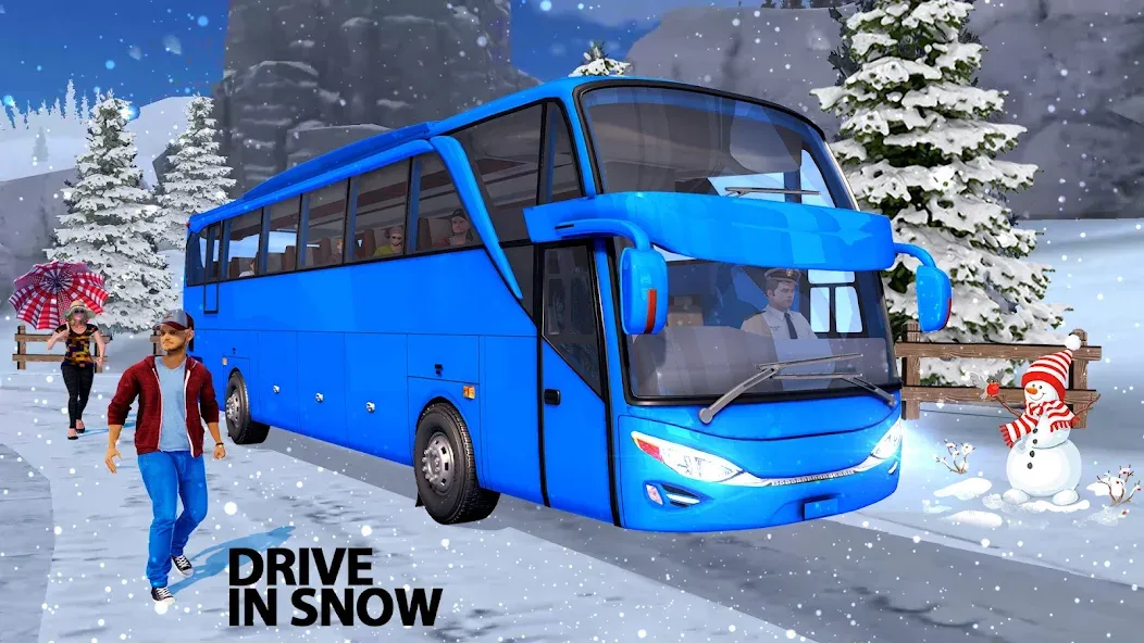 Modern Bus Simulator: Bus Game  [МОД Все открыто] Screenshot 2