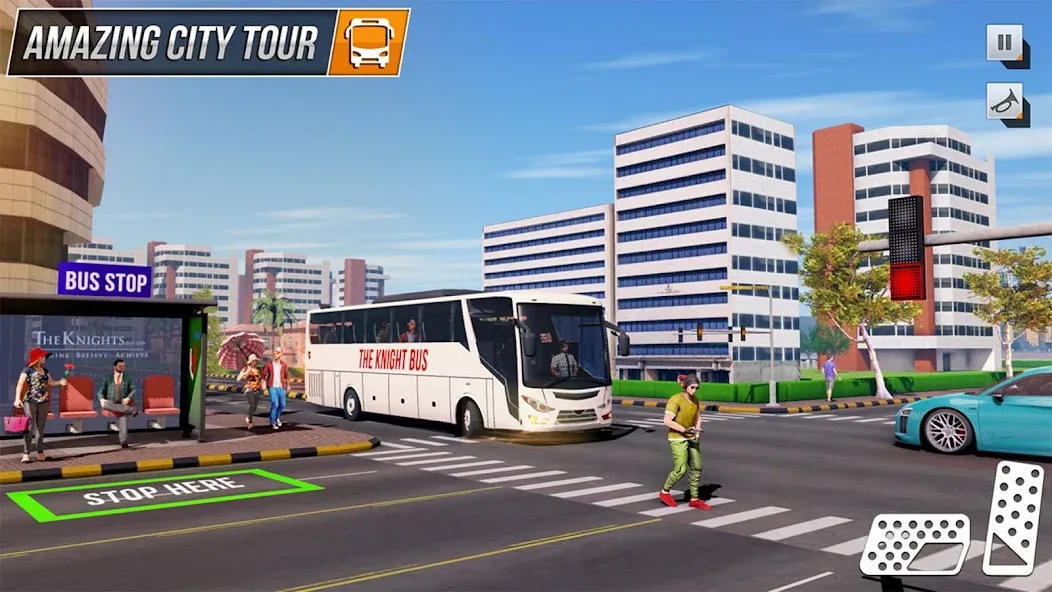 Modern Bus Simulator: Bus Game  [МОД Все открыто] Screenshot 3