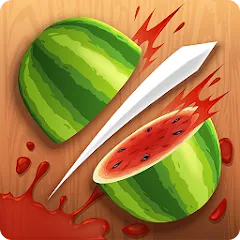 Скачать взломанную Fruit Ninja® (Фрут Ниндзя)  [МОД Unlocked] - стабильная версия apk на Андроид