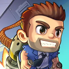 Взломанная Jetpack Joyride (Джетпак Джойрайд)  [МОД Меню] - последняя версия apk на Андроид