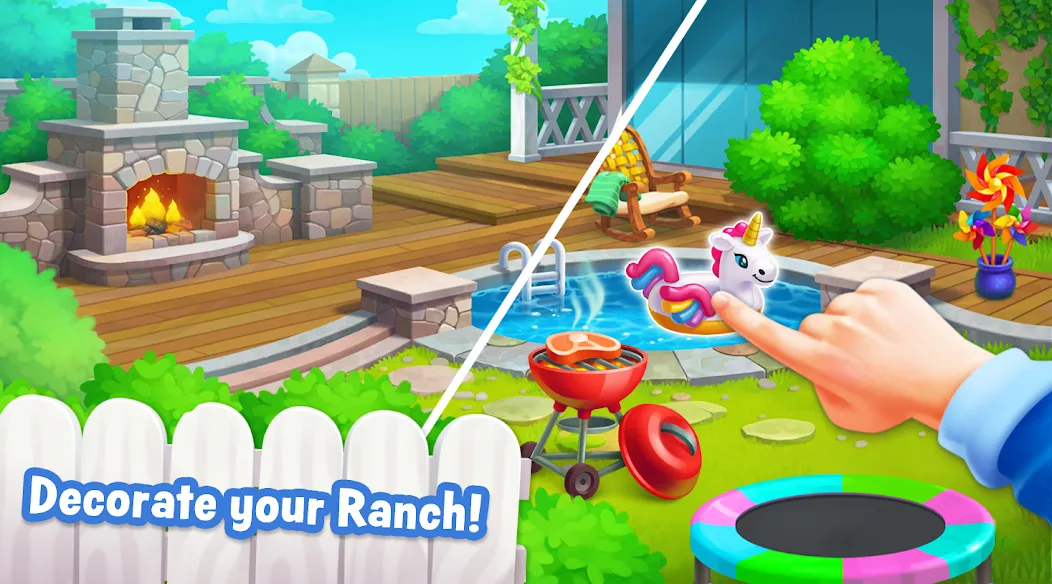 Ranch Adventures: Amazing Matc  [МОД Unlocked] Screenshot 1