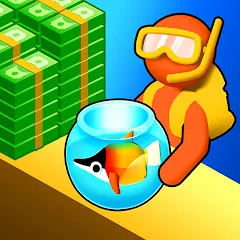 Взлом Aquarium Land - Fishbowl World (Аквариум Лэнд)  [МОД Много монет] - стабильная версия apk на Андроид