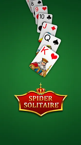 Spider Solitaire  [МОД Много денег] Screenshot 3