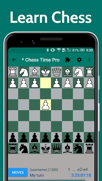 Chess Time - Multiplayer Chess (Чесс Тайм)  [МОД Много монет] Screenshot 1