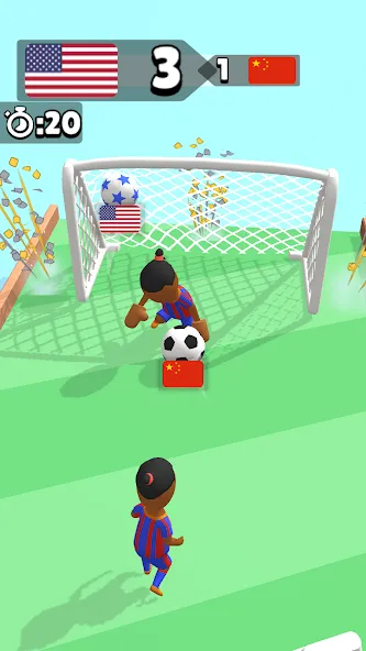 Soccer Dash (окер Даш)  [МОД Mega Pack] Screenshot 3