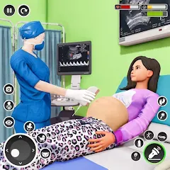 Взлом Pregnant Mom Simulator Games  [МОД Бесконечные монеты] - стабильная версия apk на Андроид