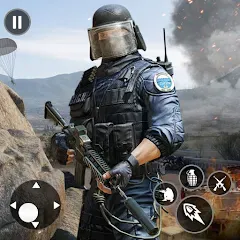 Скачать взлом Gun Shooting Games Fps Offline  [МОД Меню] - стабильная версия apk на Андроид