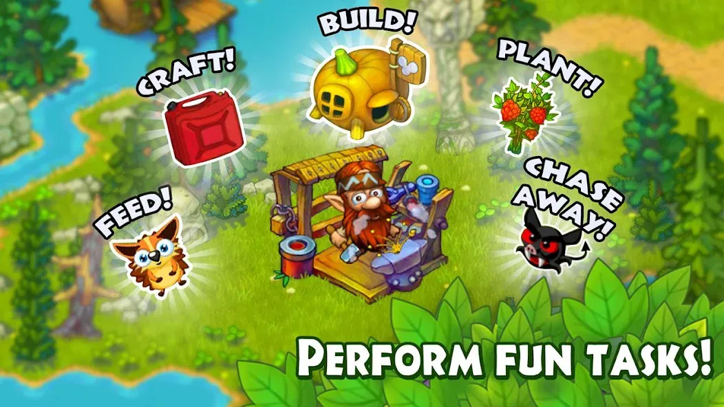 Animal Village: Forest Ranch  [МОД Unlimited Money] Screenshot 4