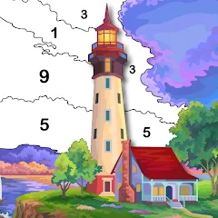Скачать взлом Hey Color Paint by Number Art  [МОД Бесконечные деньги] - последняя версия apk на Андроид
