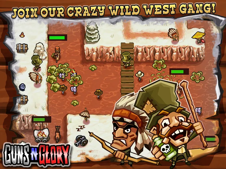 Guns'n'Glory  [МОД Menu] Screenshot 2