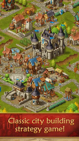 Townsmen  [МОД Unlimited Money] Screenshot 1