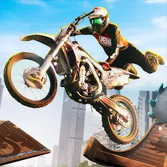 Взлом Trial Mania: Dirt Bike Games (Трайал Мания)  [МОД Много денег] - последняя версия apk на Андроид