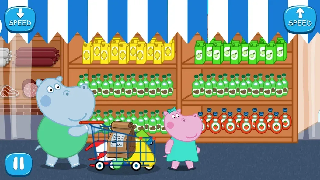 Kids Supermarket: Shopping  [МОД Много денег] Screenshot 5