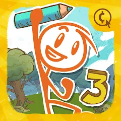 Скачать взломанную Draw a Stickman: EPIC 3 (Нарисуй палочного человечка)  [МОД Бесконечные деньги] - полная версия apk на Андроид