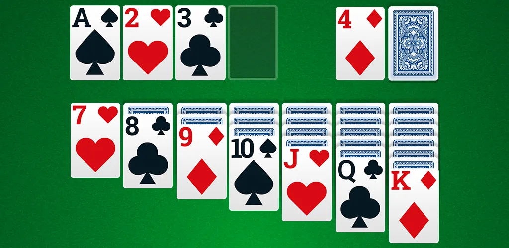 Classic Solitaire - Klondike (Солитер Клондайк Классик)  [МОД Mega Pack] Screenshot 1