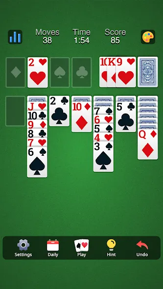 Classic Solitaire - Klondike (Солитер Клондайк Классик)  [МОД Mega Pack] Screenshot 2