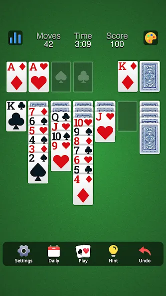 Classic Solitaire - Klondike (Солитер Клондайк Классик)  [МОД Mega Pack] Screenshot 5