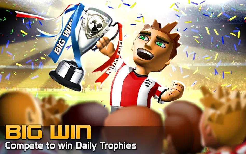 BIG WIN Soccer: World Football (БИГ ВИН Соккер)  [МОД Много денег] Screenshot 4