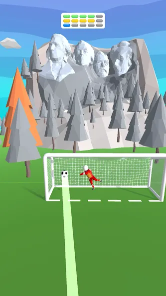 Goal Party - Soccer Freekick (Гоал Парти)  [МОД Unlimited Money] Screenshot 5