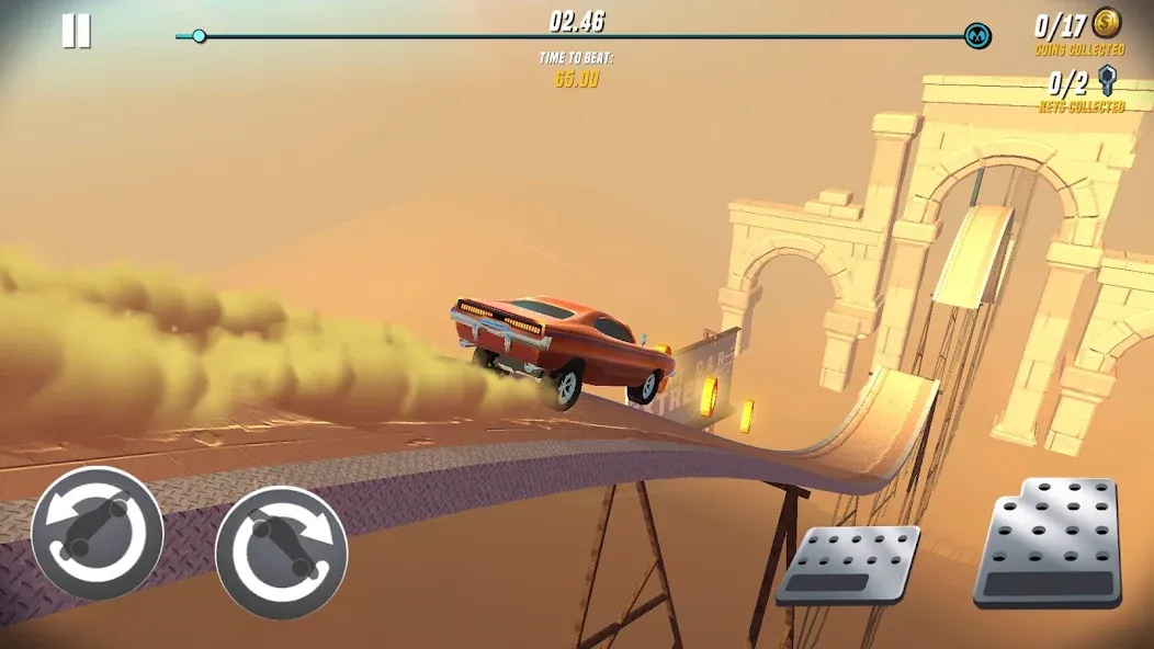 Stunt Car Extreme (Стант Кар Экстрим)  [МОД Бесконечные деньги] Screenshot 3