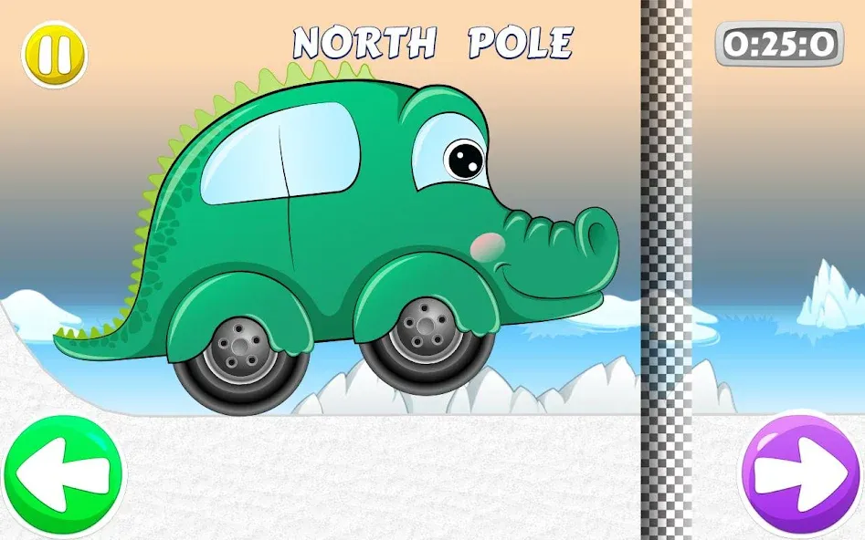 Racing car game for kids  [МОД Все открыто] Screenshot 4