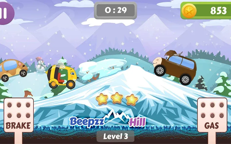 Car Racing game for toddlers  [МОД Бесконечные деньги] Screenshot 5