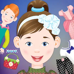 Скачать взломанную Dress Up game for girls  [МОД Много монет] - стабильная версия apk на Андроид