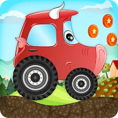 Скачать взломанную Kids Car Racing game – Beepzz  [МОД Бесконечные монеты] - стабильная версия apk на Андроид