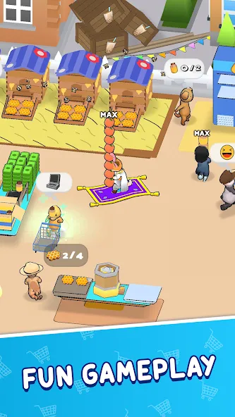 Animal Mart: Tycoon Games (Мой Зверинец Март)  [МОД Много денег] Screenshot 5