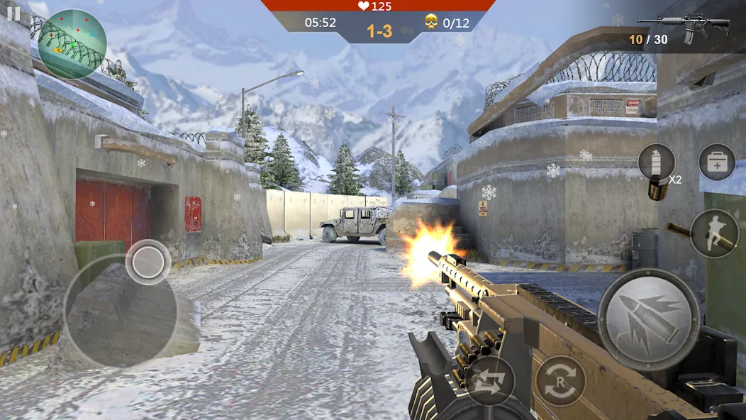 Gun Strike Shoot 3D  [МОД Menu] Screenshot 2