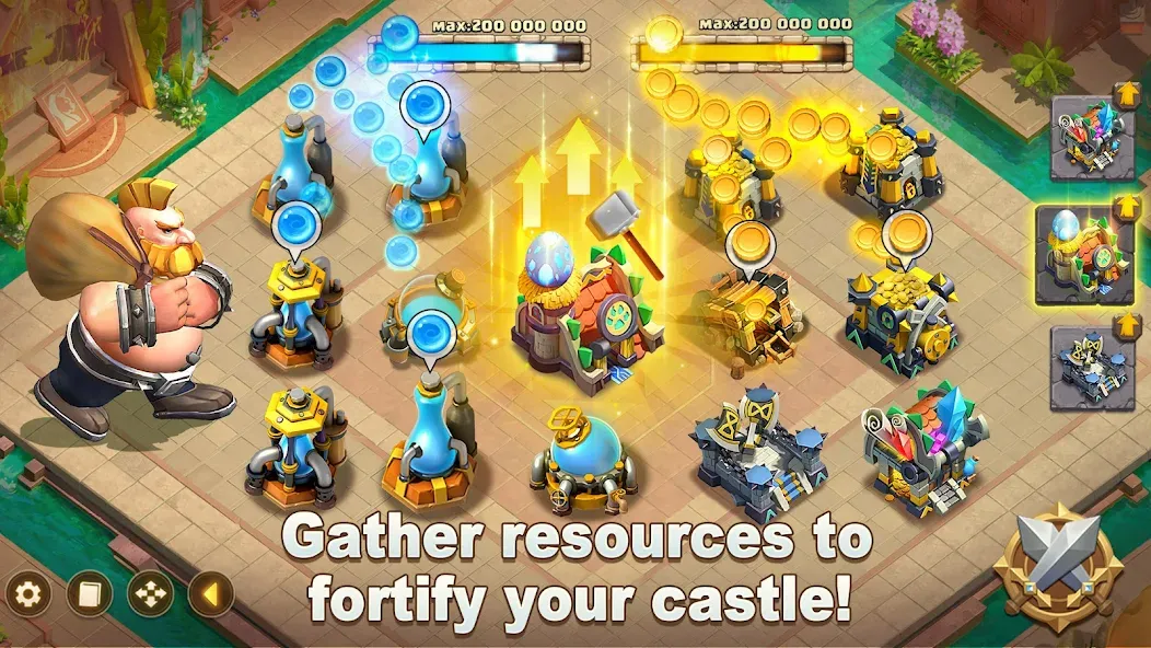 Castle Clash: World Ruler (Кастл Клаш)  [МОД Mega Pack] Screenshot 4