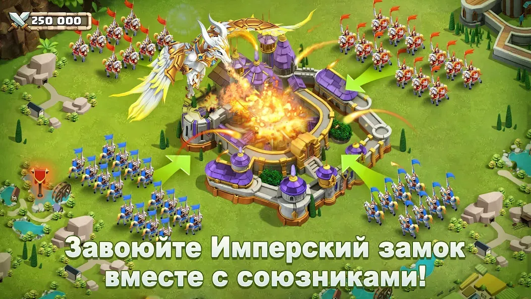 Castle Clash: Правитель мира (Кастл Клаш)  [МОД Много монет] Screenshot 5