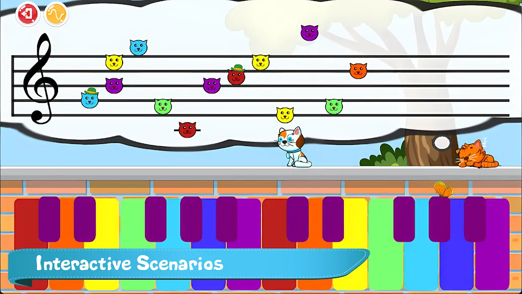 Cat Piano Meow - Sounds & Game  [МОД Много денег] Screenshot 4