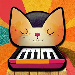 Скачать взломанную Cat Piano Meow - Sounds & Game  [МОД Много денег] - полная версия apk на Андроид